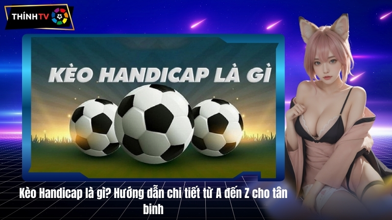 Kèo Handicap là gì? Hướng dẫn chi tiết từ A đến Z cho tân binh 2 Keo Handicap la gi